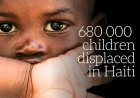 Aantal ontheemde kinderen in Haïti bijna verdubbeld in één jaar