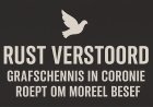 Rust verstoord: grafschennis roept om moreel besef