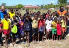 Ruim 300 kinderen uit Brokopondo nemen deel aan sportdag Zijin Rosebel