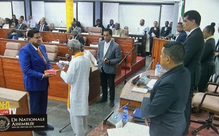 Santokhi terug in DNA: meer dan politiek