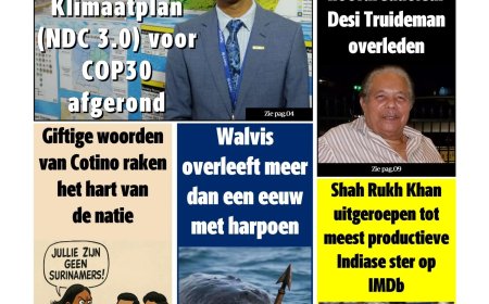 Dagblad Suriname, donderdag 2 oktober 2025