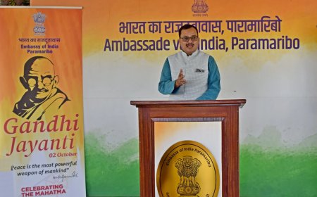 156e Gandhi Jayanti – Internationale Dag van Geweldloosheid