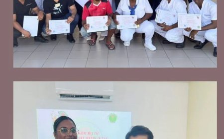 Nieuwe reanimatiepoppen en geslaagde training bij MMC