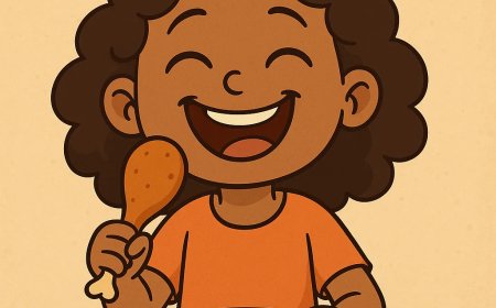 Een stukje kip, een wereld van geluk