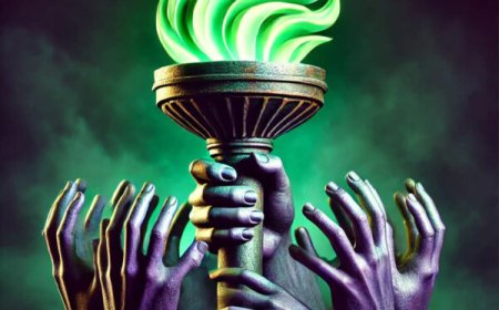 DE GROENE VLAM EN DE PAARSE ECONOMIE