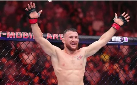 Dvalishvili behoudt UFC-titel met overtuigende zege