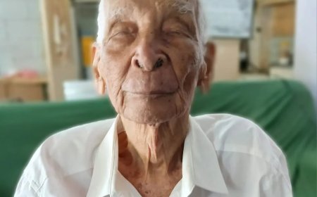 Een Surinaamse burger is 102 jaar geworden en nog helder van geest