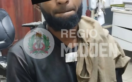 Man betrapt bij poging drugs cellenhuis politie Lelydorp in te smokkelen