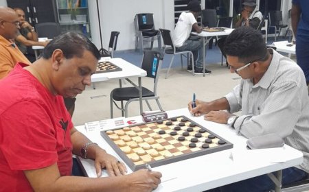 Drie Surinaamse dammers in top tien Trinidad Open