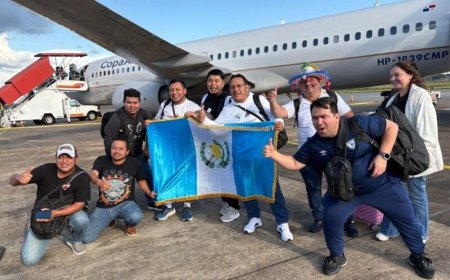 Nationale voetbalselectie Guatemala aangekomen voor beslissende clash met Natio