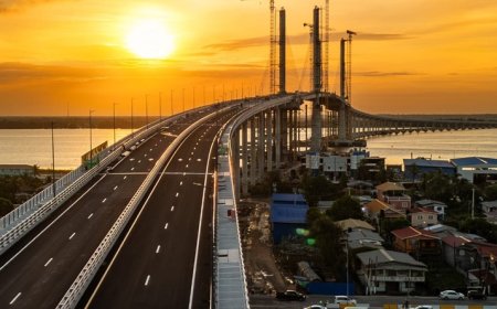 Geen lange files meer door nieuwe brug Guyana