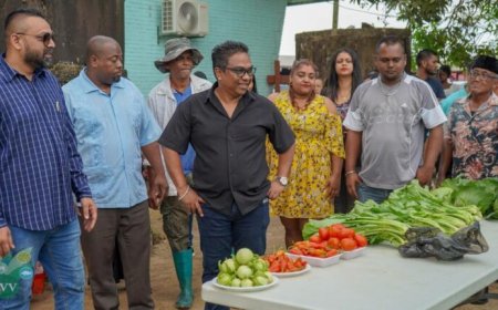 Minister Noersalim: agrariërs zijn “het kloppend hart en de ruggengraat van Suriname”