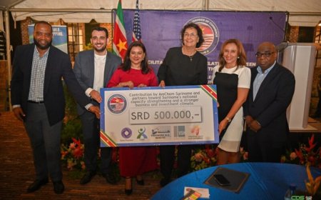 AmCham Suriname stopt SRD 500.000 in capaciteitsversterking
