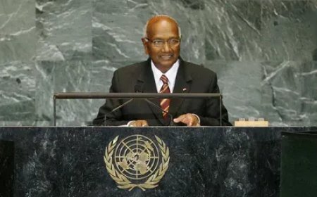 Oud-vp Ramdien Sardjoe: “Vrede en harmonie kunnen enkel bereikt worden zonder oorlog te voere