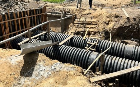 Districtscommissariaat Nickerie inspecteert duurzame  infrastructuurprojecten