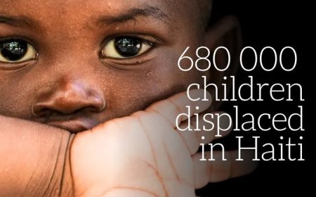 Aantal ontheemde kinderen in Haïti bijna verdubbeld in één jaar