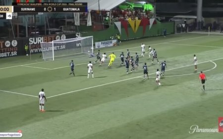 Panama wint van El Salvador en komt op gelijke hoogte met Suriname in WK-kwalificatie