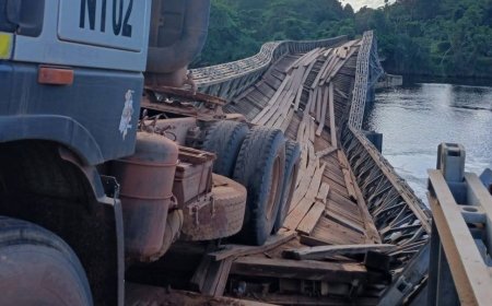Bewoners West-Suriname eisen directe maatregelen na instorten brug Witagron