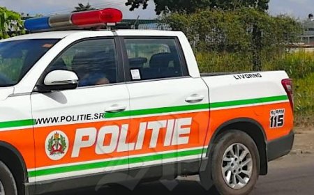Dodelijk schietincident aan Van Idsingaweg in Nickerie; politieman betrokken