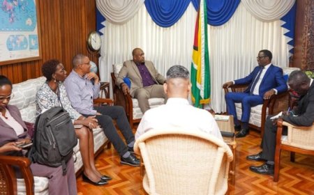 Bouva en Guyanese collega Todd bespreken heractiveren grenscommissie