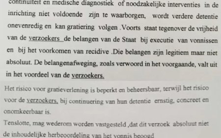 Verwarring en felle reacties rond gratieverzoek 8 December-zaak