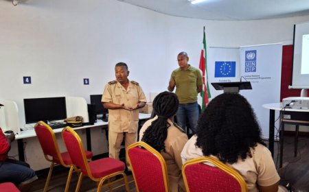 UNDP presenteert mangrovebeschermingsproject aan stakeholders in Coronie