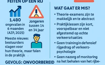 Rijbewijs gehaald, maar niet veilig: De dodelijke kloof tussen theorie en praktijk