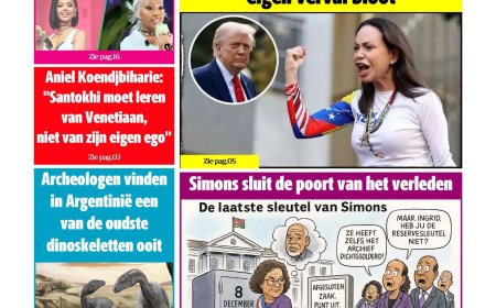Dagblad Suriname, zaterdag 18 oktober 2025
