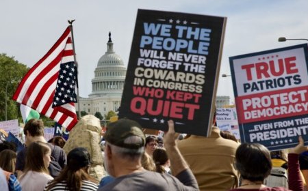 No Kings’-protesten in VS: Trump is geen koning