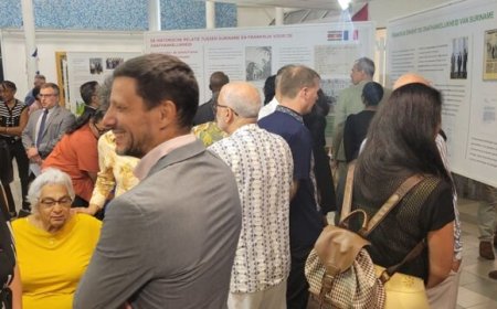 50 jaar diplomatieke banden tussen Suriname en Frankrijk samengevat in expo