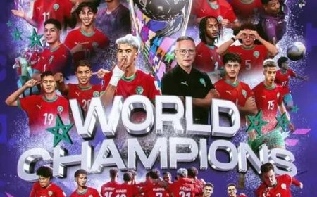 Marokko schrijft geschiedenis met WK-titel U20