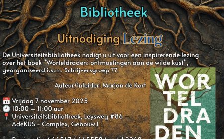 Marjan de Kort presenteert 7 november boek ‘Worteldraden’ in Universiteitsbibliotheek