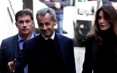 Voormalig Franse president Sarkozy begint 5-jarige gevangenisstraf