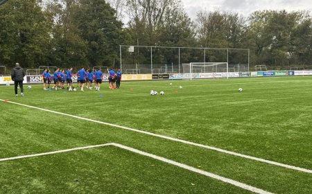 Natio Vrouwen starten trainingskamp in Nederland