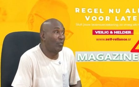 Veelzijdig kunstenaar Waldy Simson bereidt zich voor op 50 jaar Srefidensi