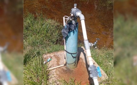 Waterinstallatie Kwamalasamutu defect door blikseminslag