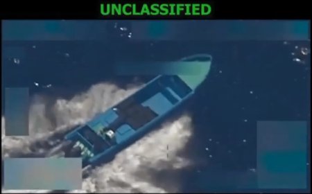 VS valt voor het eerst twee boten aan in Stille Oceaan ten westen van  Zuid-Amerika: 5 doden