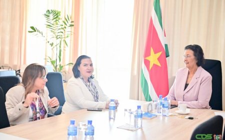 IDB bespreekt ontwikkelingsvisie en prioriteiten komende drie jaar met president