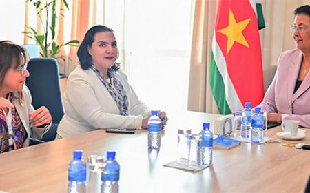 IDB bevestigt steun tijdens strategisch overleg met president Simons