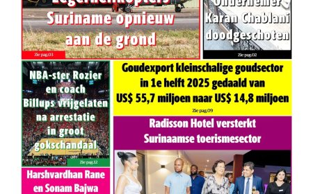 Dagblad Suriname, zaterdag 25 oktober 2025