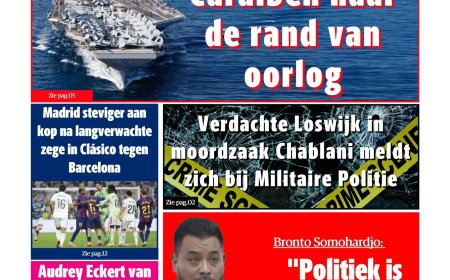 Dagblad Suriname, maandag 27 oktober 2025