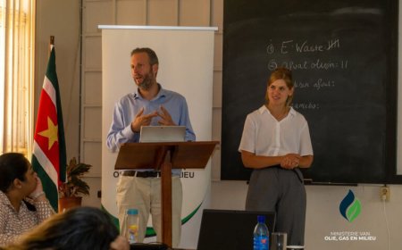 Suriname zet stap richting veilig beheer van gevaarlijk afval