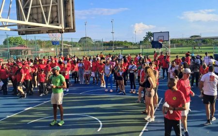 End Polio Health Walk groot succes in Paramaribo