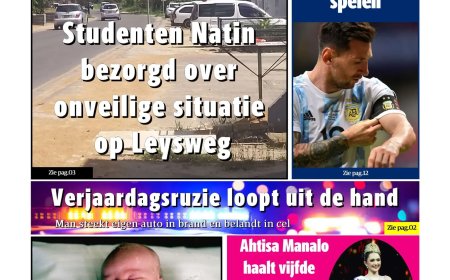 Dagblad Suriname, woensdag 29 oktober 2025