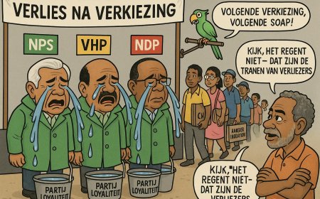 Politieke rouw in Suriname – De krokodillentranen na verlies