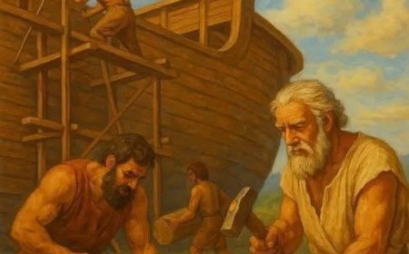 Waarom bouwde Noach een Ark als hij gewoon belasting had kunnen betalen om klimaatverandering