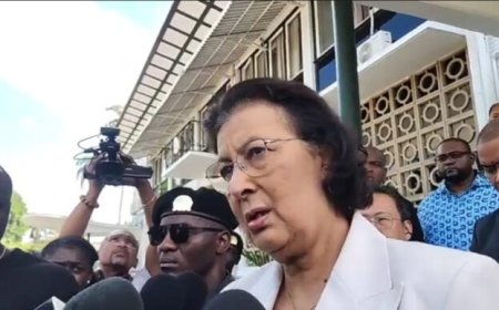 Bushouders en boothouders Nationaal Vervoersbedrijf barricaderen weg Kabinet President