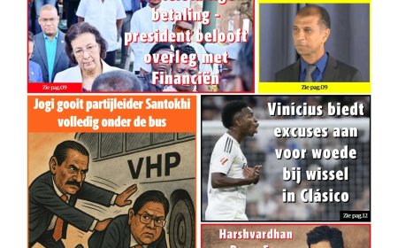 Dagblad Suriname, donderdag 30 oktober 2025