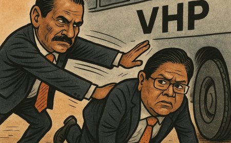 Jogi gooit partijleider Santokhi volledig onder de bus