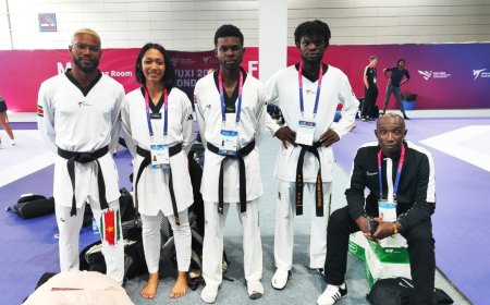 Wereldkampioenschappen voorbij voor Surinaamse taekwondoka’s